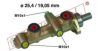 fri.tech. PF155 Brake Master Cylinder